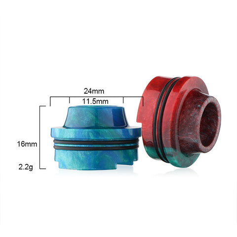 Resin Drip Tip (Top Cap) To Fit Limitless RDTA (RES004)