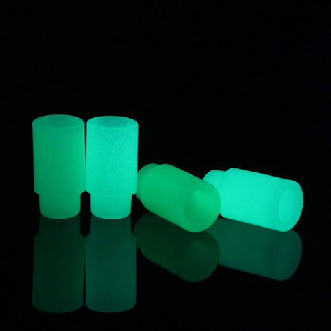 Basic Push Fit Glow In The Dark PVC Drip Tips (PLA031)