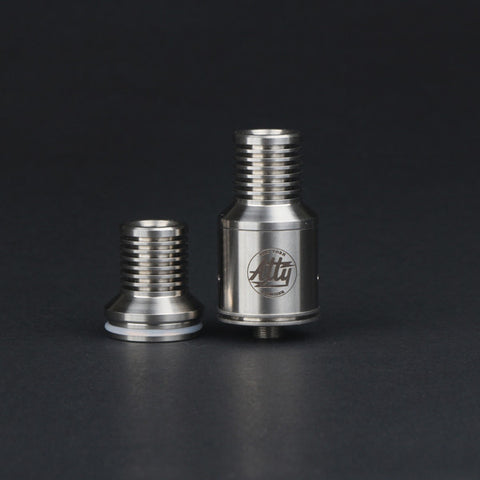 22mm Domed Heatsink Style Stainless Steel RDA Top Cap (RDA025)