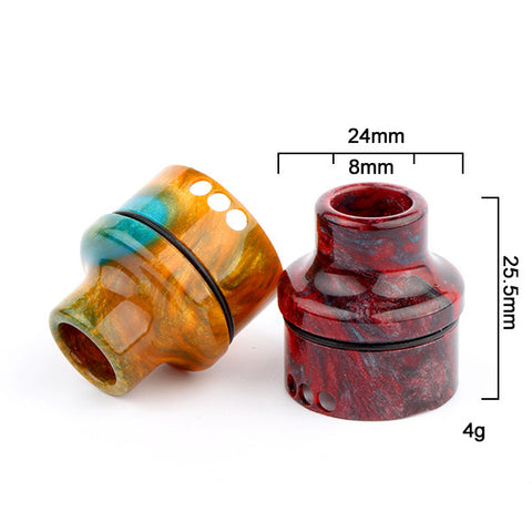 Resin Top Cap To Fit The 528 Custom Vapes Goon RDA (RES012)
