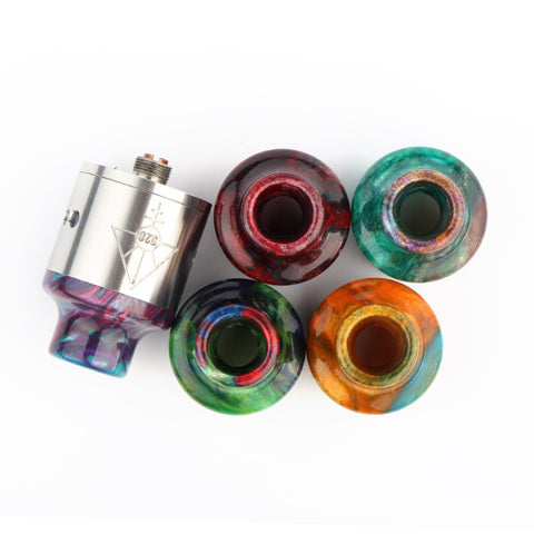 Resin Top Cap To Fit The 528 Custom Vapes Goon RDA (RES012)