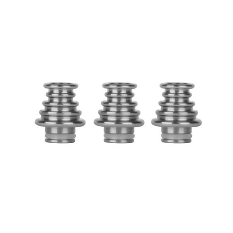 5 Ringed Design Stainless Steel Drip Tip (SS051)