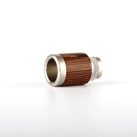 Stainless Steel & Wood Wide Bore Drip Tips (WD016)