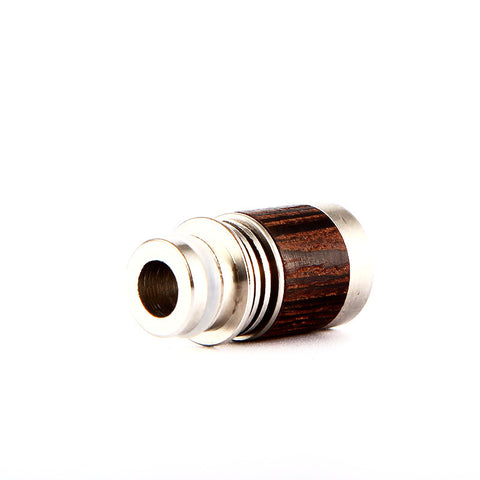 Stainless Steel & Wood Heatsink Design Wide Bore Drip Tips (WD015)