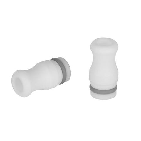 White PTFE Short Vase Design Drip Tip (TEF009)