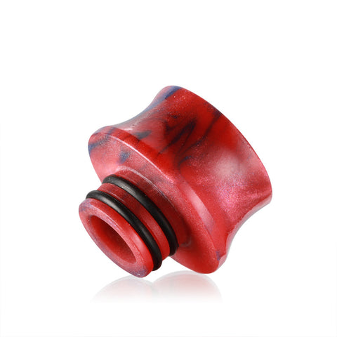 Large Resin Twin O' Ring Wide Bore 510 Drip Tips (RES024)
