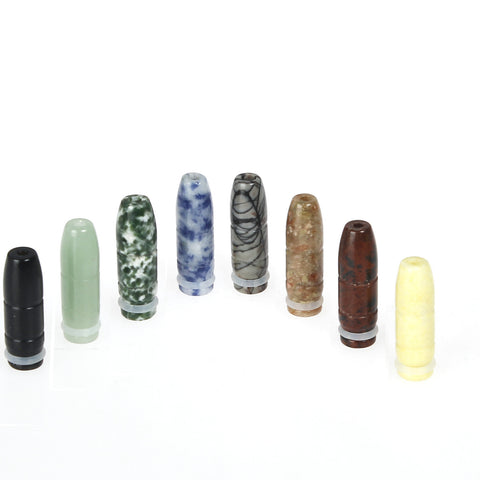 Natural Jade Bullet Style Drip Tips (JADE003)