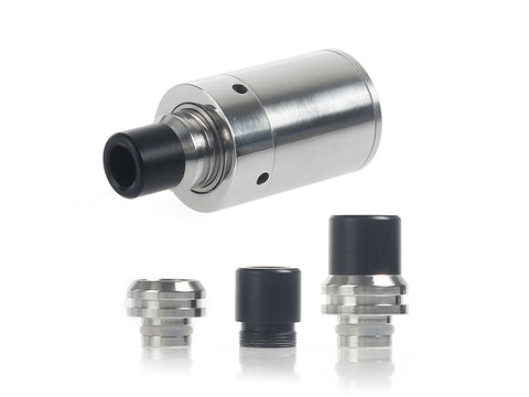 Stainless Steel & Delrin Wide Bore Drip Tip (DEL010)