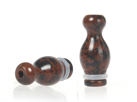 Natural Jade Gourd Vase Style Drip Tips (JADE002)