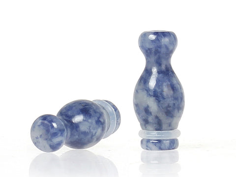Natural Jade Gourd Vase Style Drip Tips (JADE002)