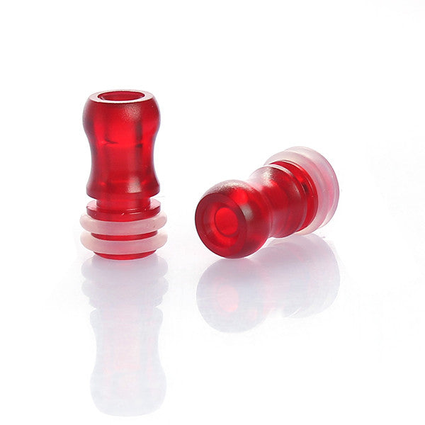 Transparent Plastic Nipple Design Twin O-Ring Drip Tips (PLA001) – The ...