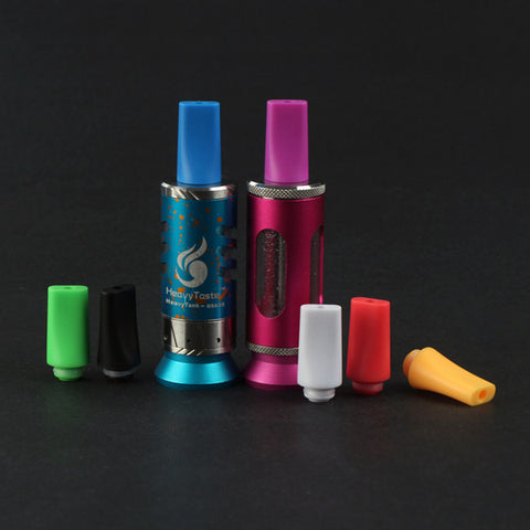 Colourful Plastic Flat Tapered Drip Tips (PLA026)