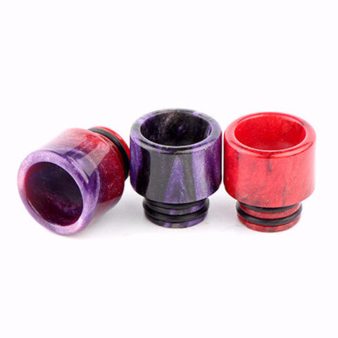 Resin Twin O' Ring Wide Bore 510 Drip Tips (RES005)