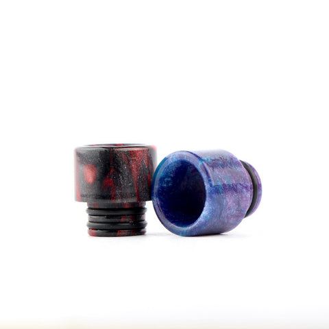 Resin Twin O' Ring Wide Bore 510 Drip Tips (RES005)