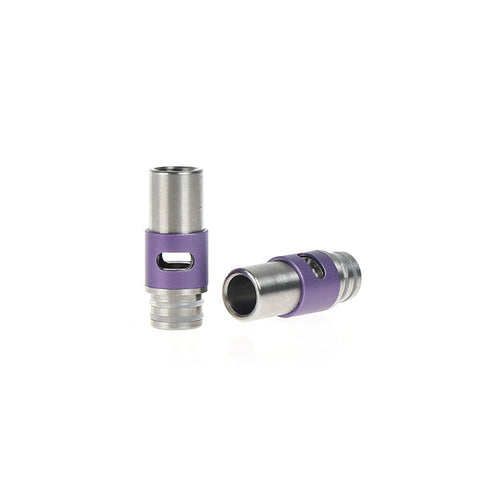 Aluminium & Stainless Steel Dual Hole Adjustable Air Flow Wide Bore Drip Tips (AIR004)