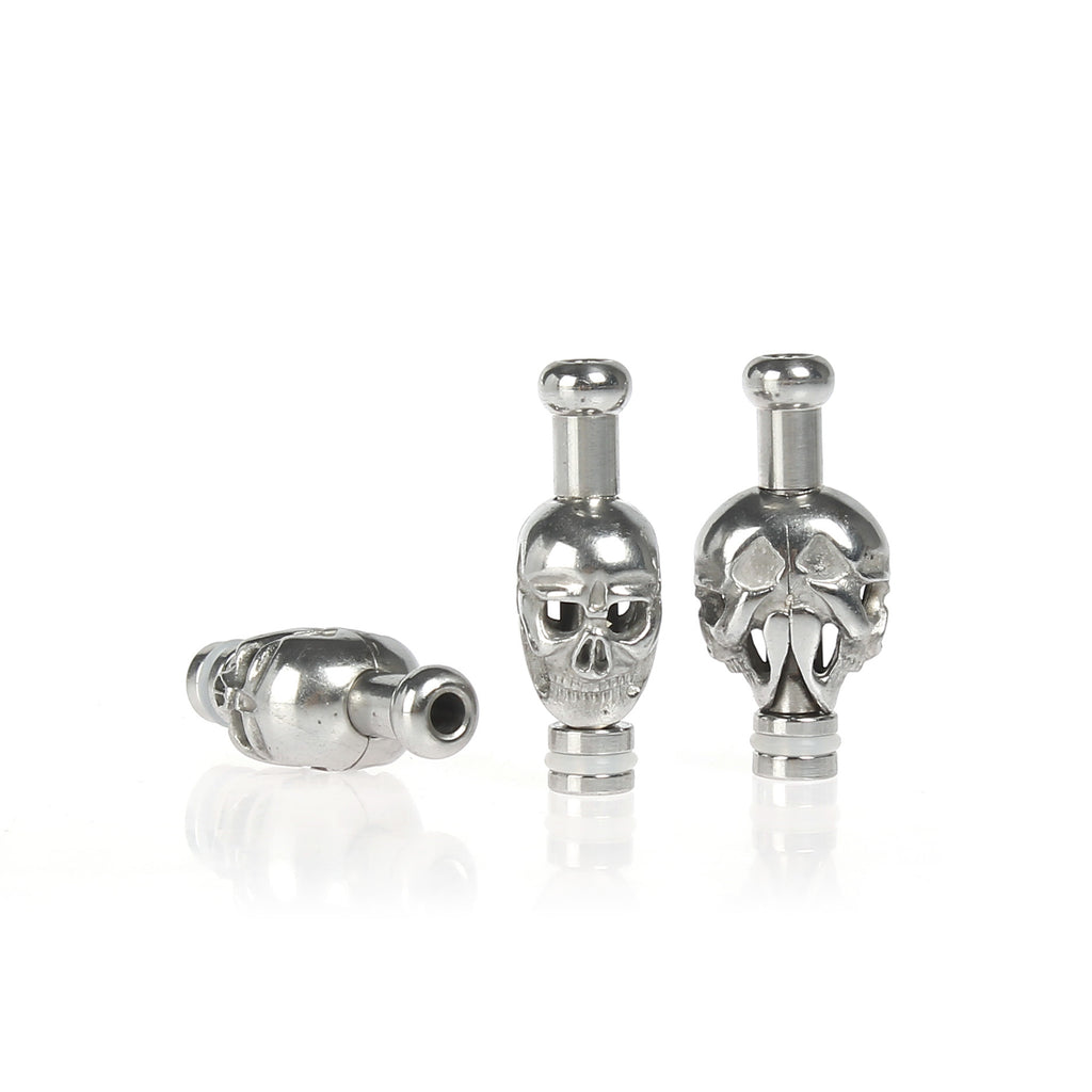 Stainless Steel Two-Sided Skull Drip Tip (SS034)