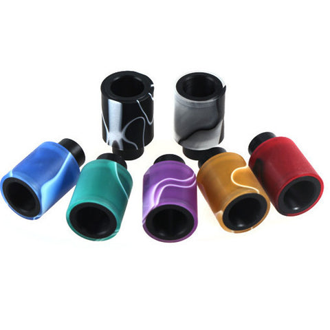 Acrylic & Delrin Friction Fit Wide Bore Drip Tips (ACR003)