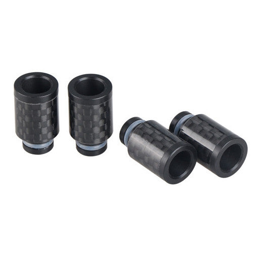 New Style Short Carbon Fibre Wide Bore Drip Tip (CF002)
