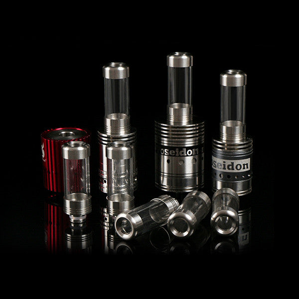 Extra Long Glass & Stainless Steel Capsule Design Wide Bore Drip Tip ...