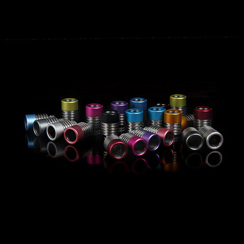 Aluminium & Stainless Steel Gyroidal Wide Bore Drip Tips (ALU002)