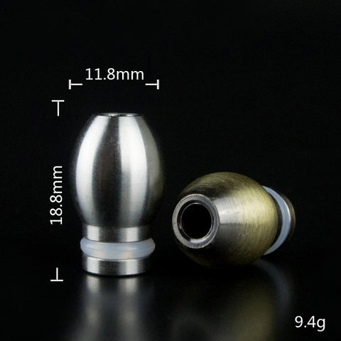 Stainless Steel Mini Bulb Drip Tips (SS046)