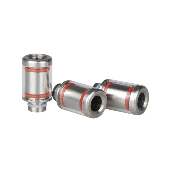 Glass & Stainless Steel Wide Bore Drip Tip - Perfect Match For Kanger Subtank (SS048)