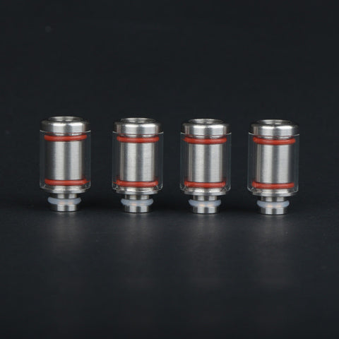 Glass & Stainless Steel Wide Bore Drip Tip - Perfect Match For Kanger Subtank (SS048)