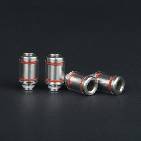 Glass & Stainless Steel Wide Bore Drip Tip - Perfect Match For Kanger Subtank (SS048)