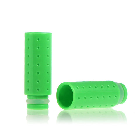 Plastic Dimpled Design Wide Bore Drip Tips (PLA005)