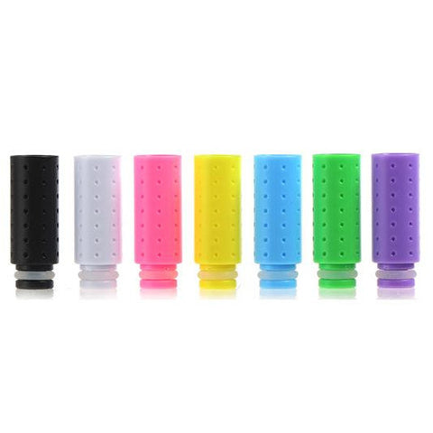 Plastic Dimpled Design Wide Bore Drip Tips (PLA005)