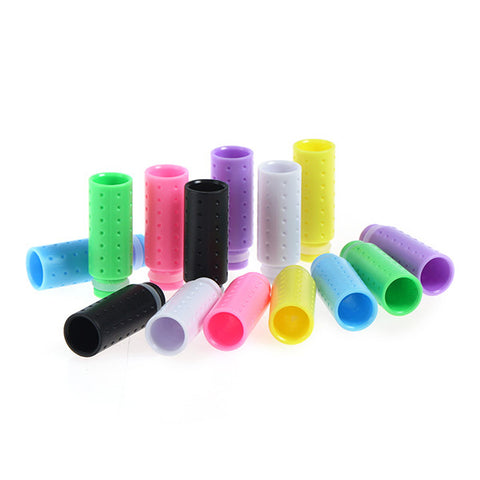 Plastic Dimpled Design Wide Bore Drip Tips (PLA005)