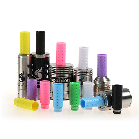 Plastic Dimpled Design Wide Bore Drip Tips (PLA005)