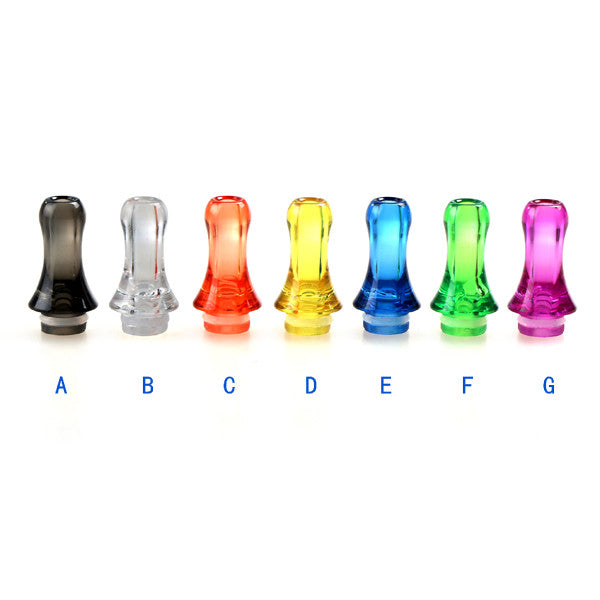 New! Plastic Round Design Drip Tips (PLA007)