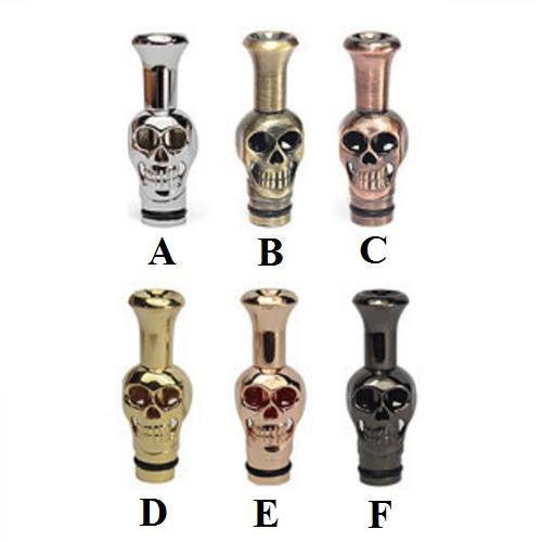 Metal Mini Skull Drip Tips (SS035) The Drip Tip Store Metal Mini Skull Drip Tips (SS035) The Drip Tip Store