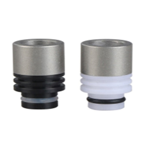 Stainless Steel & Delrin Sand Blasted Wide Bore Drip Tips (SS020)