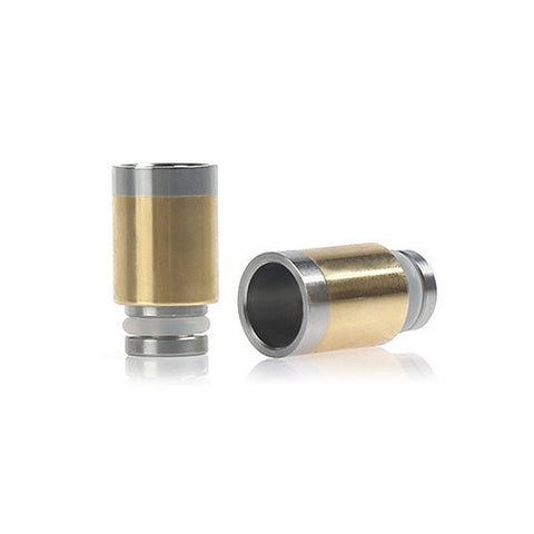 Stainless Steel & Brass Wide Bore Drip Tip (BR001)