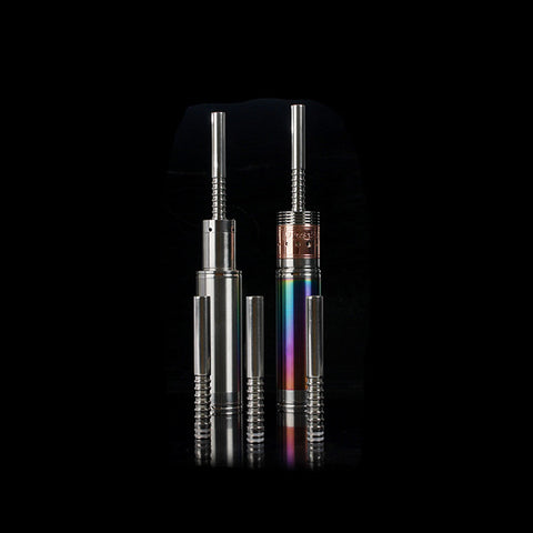 Extra Long Spiral Style Stainless Steel Drip Tip (XL003)