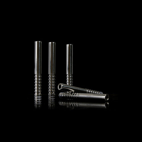 Extra Long Spiral Style Stainless Steel Drip Tip (XL003)