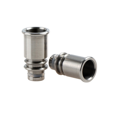 Stainless Steel Flared Twin Ring Drip Tip (SS029)