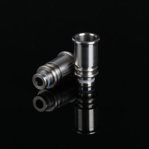 Stainless Steel Flared Twin Ring Drip Tip (SS029)