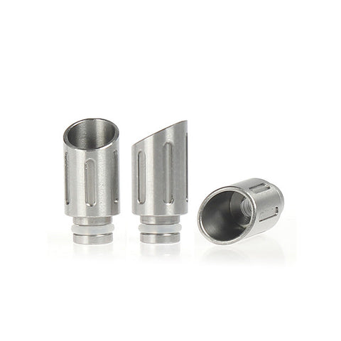 Slash Cut Exhaust Tip Style Wide Bore Stainless Steel Drip Tip (SS003)