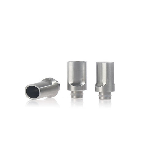 Flute Style Wide Bore Stainless Steel Drip Tip (SS011)