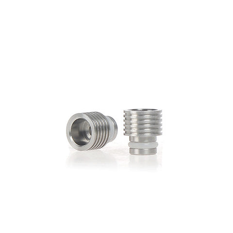 Shorty Ring Design Wide Bore Stainless Steel Drip Tip (SS006)