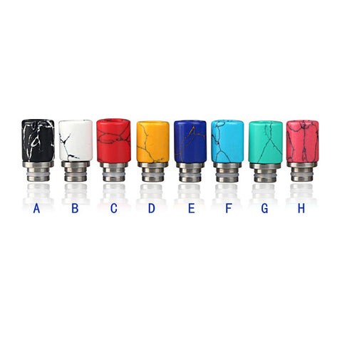 Tophus & Stainless Steel Stubby Drip Tips (CER005)