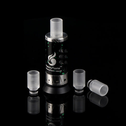 Short Transparent Acrylic Wide Bore Drip Tip (ACR002)