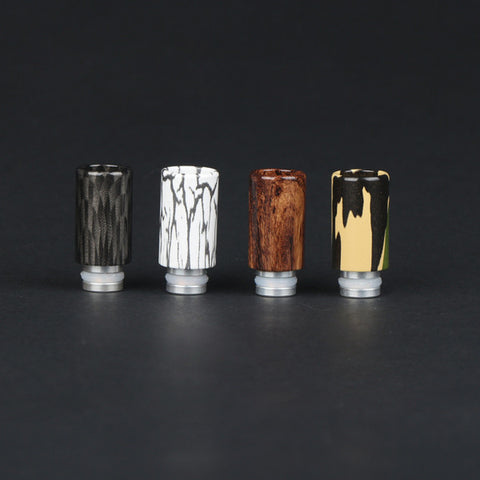 Aluminium Hydrographic Coated Wide Bore Drip Tips (ALU004)